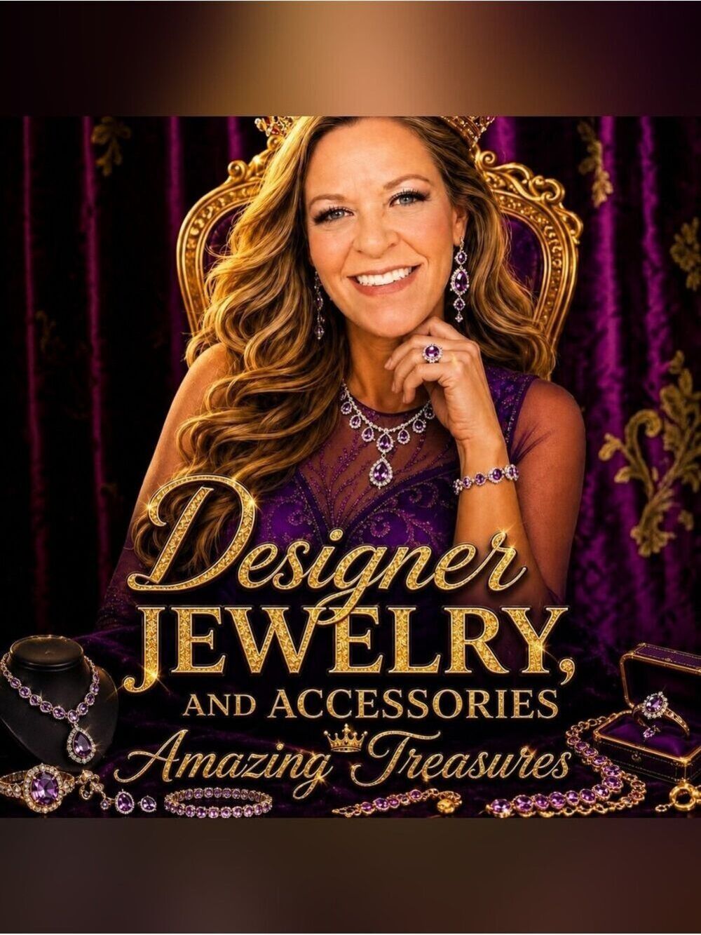 Designer Handbag  Show Is Live! 6:30pm Est ❤Like This Listing - Picture 5 of 17